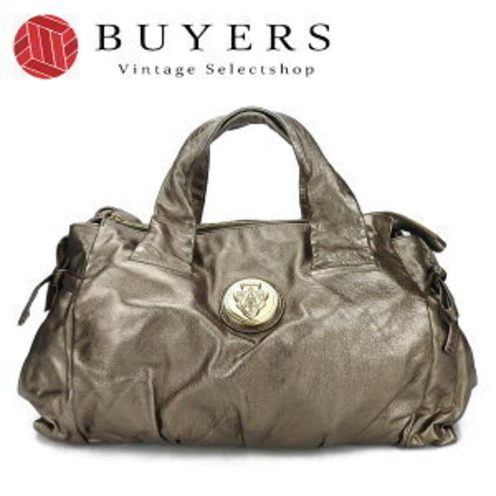 Gucci Tote Metallic Gold Bag